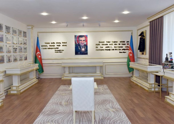 Sumqayıtda Polad Həşimovun büstünün və xatirə muzeyinin açılışı olub - FOTOLAR