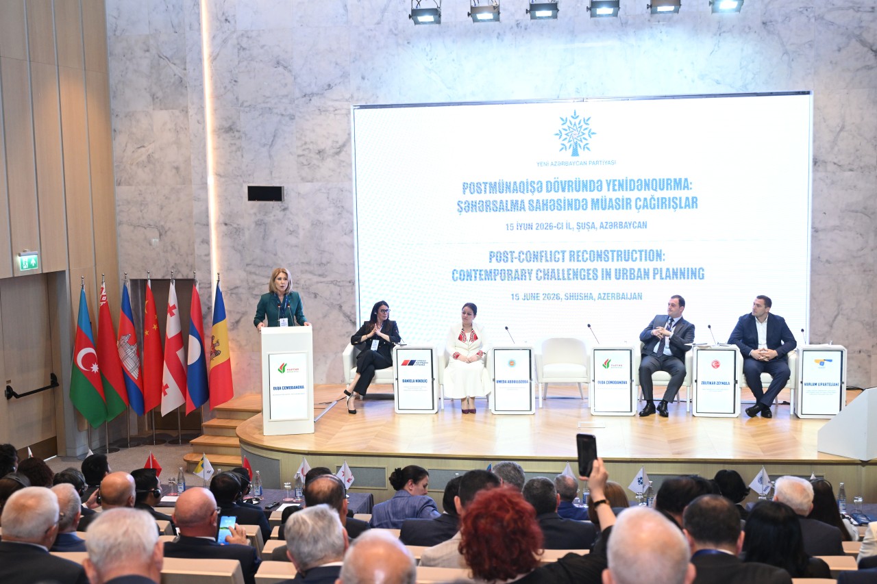 Şuşada beynəlxalq konfrans keçirildi - FOTOLAR