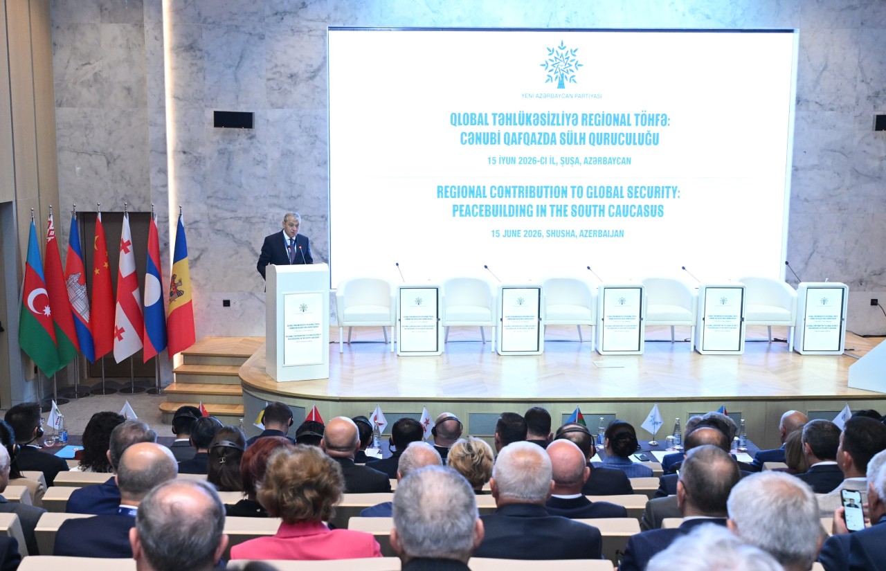 Şuşada beynəlxalq konfrans keçirildi - FOTOLAR