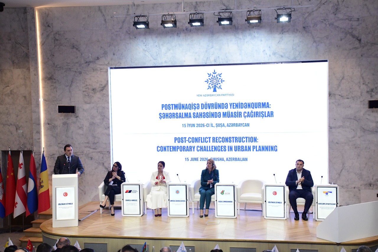 Şuşada beynəlxalq konfrans keçirildi - FOTOLAR