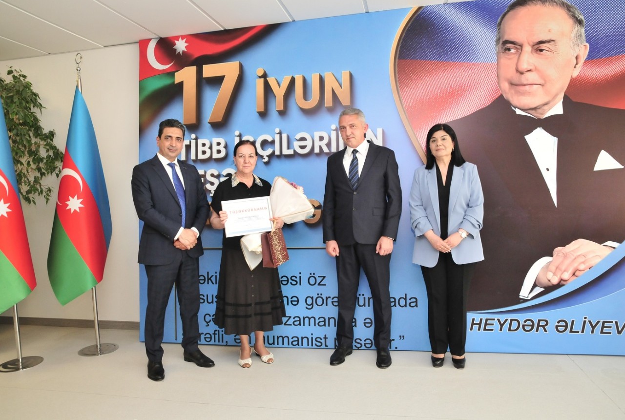 Abşeron rayonunda “17 İyun Tibb İşçilərinin Peşə Bayramı Günü” qeyd edilib - FOTOLAR