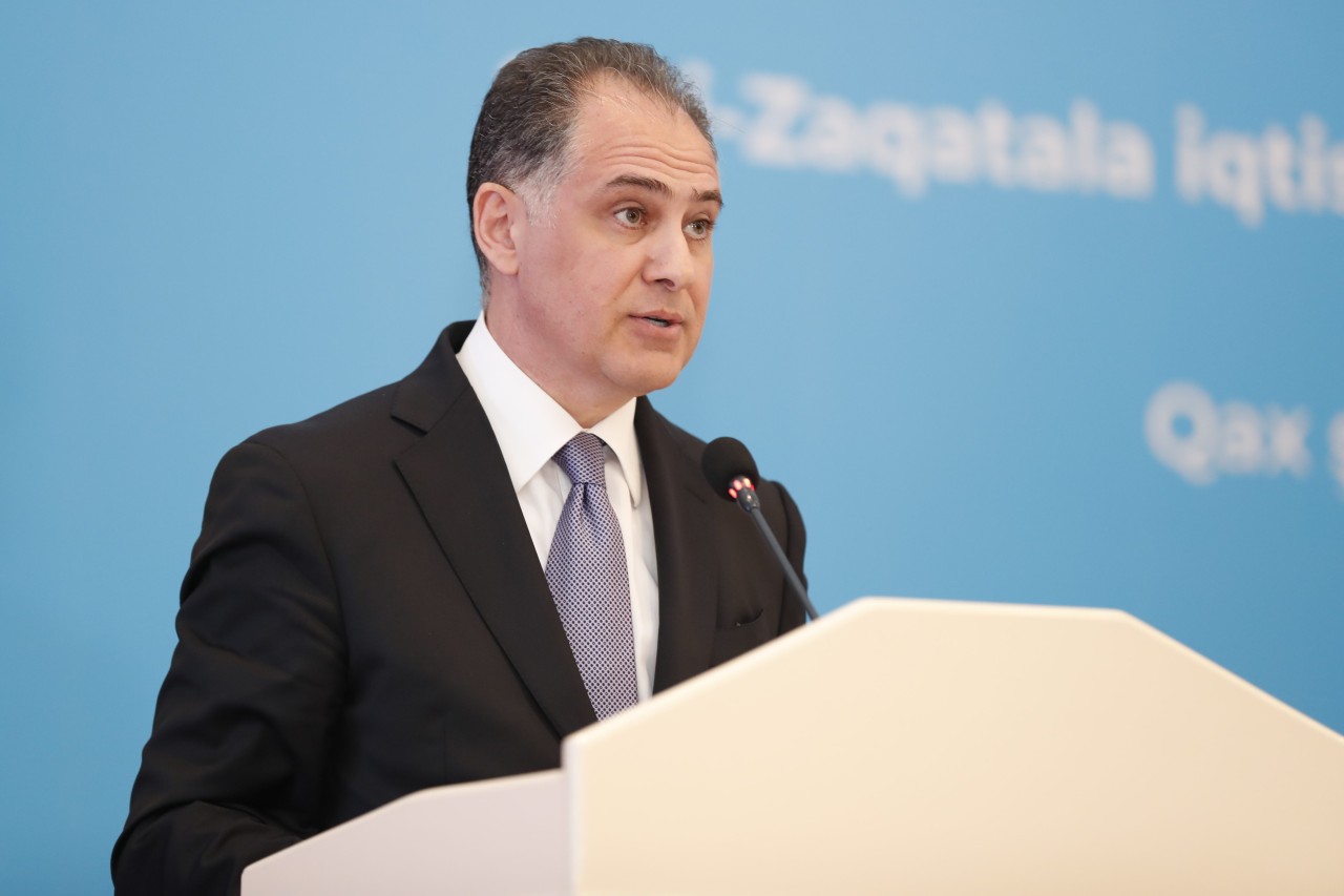 Prezidentin köməkçisi Qaxda regional müşavirə keçirdi - FOTOLAR