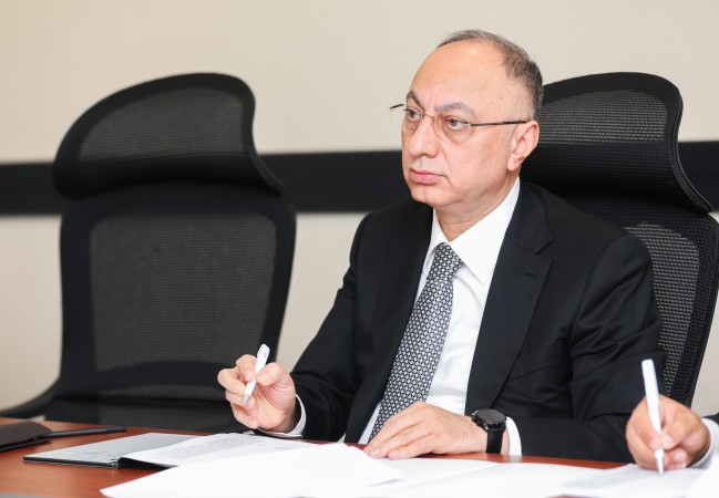 Prezidentin köməkçisi Qaxda regional müşavirə keçirdi - FOTOLAR