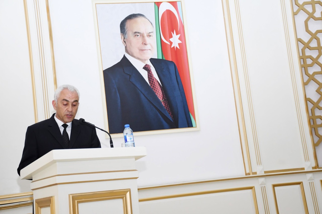 Ağdamda 23 İyun - Dövlət Qulluqçularının Peşə Bayramı Gününə həsr olunmuş tədbir keçirilib - FOTOLAR