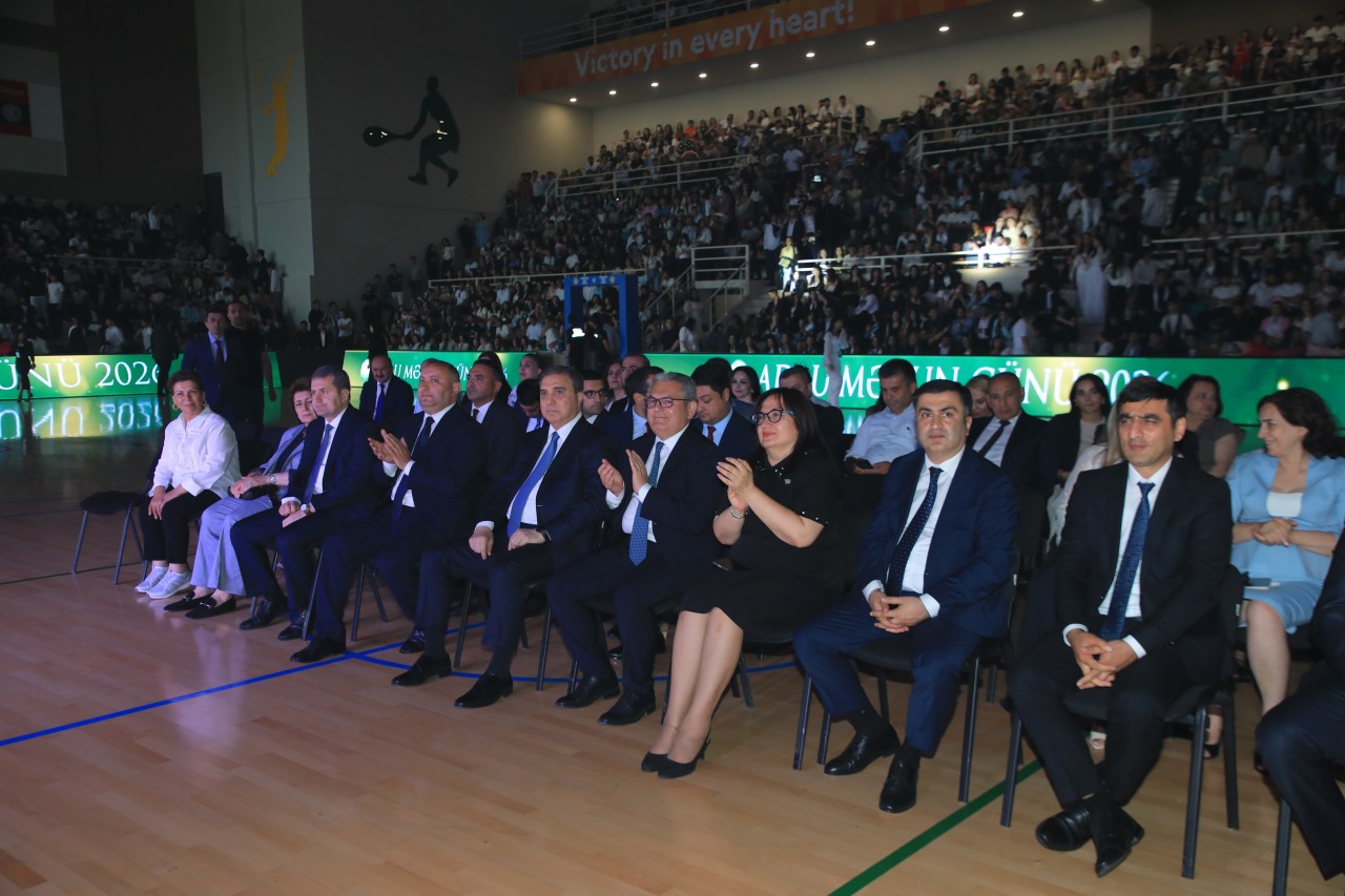 ADAU-da “Məzun günü” təntənə ilə qeyd olunub - FOTOLAR