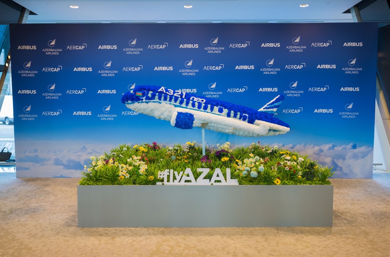 AZAL təyyarə parkına ilk yeni nəsil “Airbus A321neo”nu əlavə etdi - FOTOLAR
