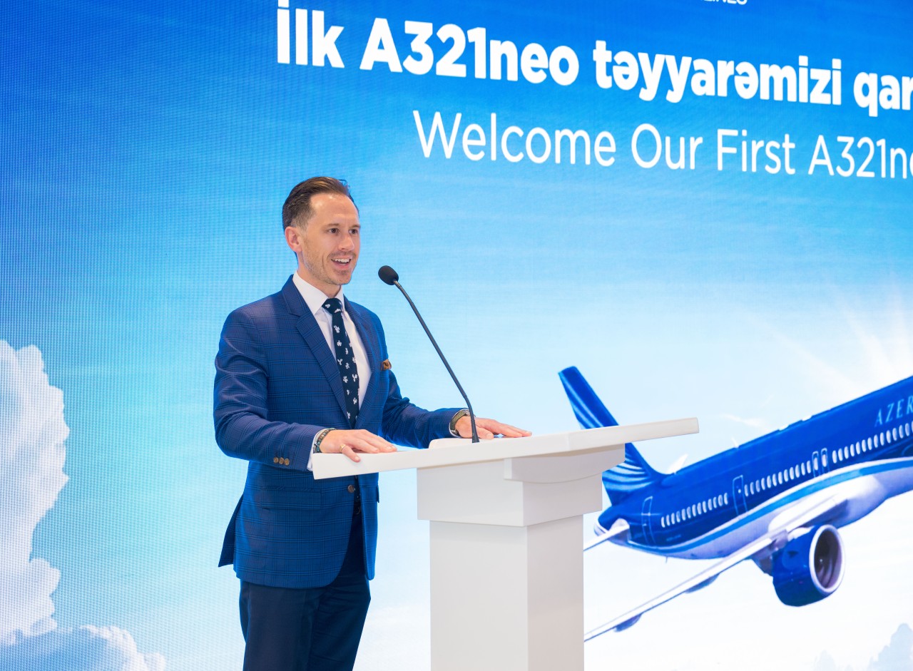 AZAL təyyarə parkına ilk yeni nəsil “Airbus A321neo”nu əlavə etdi - FOTOLAR