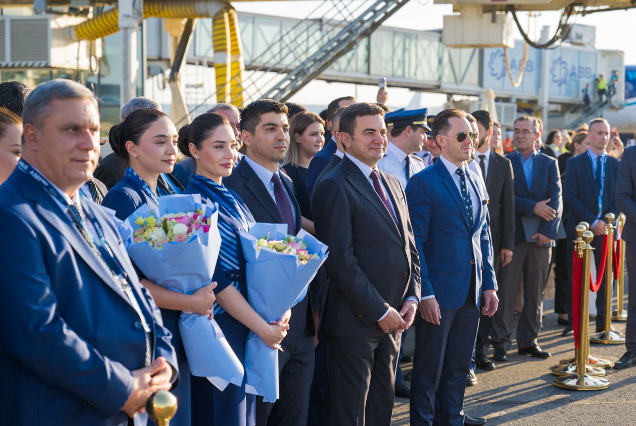 AZAL təyyarə parkına ilk yeni nəsil “Airbus A321neo”nu əlavə etdi - FOTOLAR