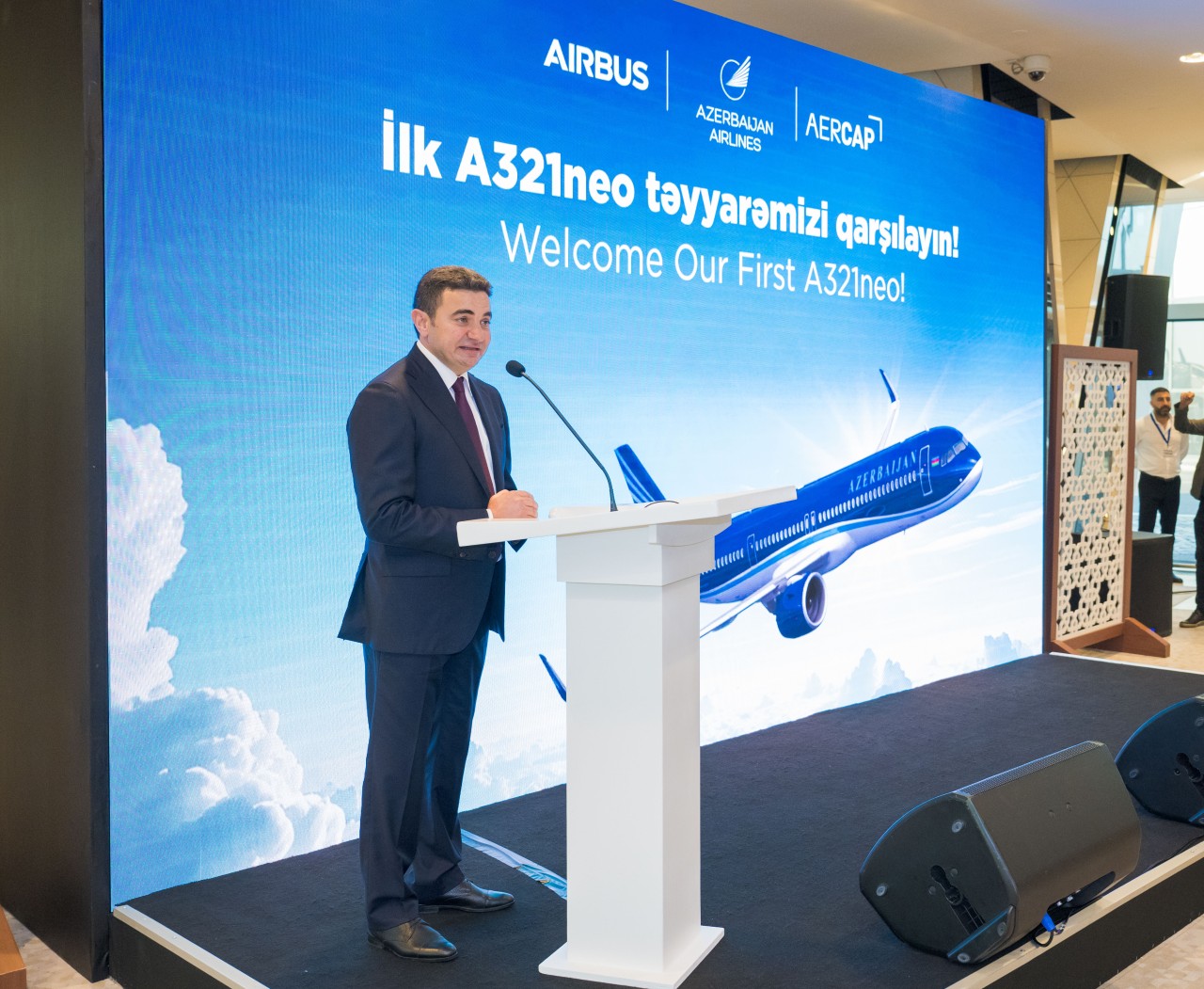 AZAL təyyarə parkına ilk yeni nəsil “Airbus A321neo”nu əlavə etdi - FOTOLAR