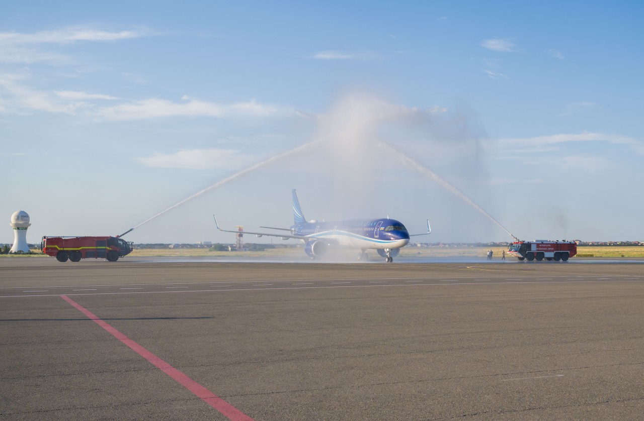 AZAL təyyarə parkına ilk yeni nəsil “Airbus A321neo”nu əlavə etdi - FOTOLAR