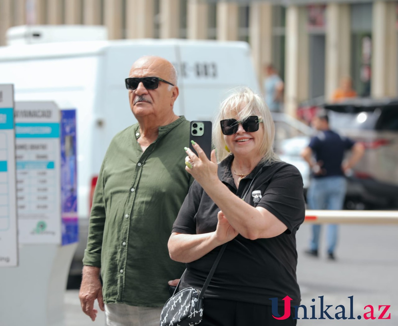 Hərbçilər keçid etdi, vətəndaşlar izlədi - FOTOLAR