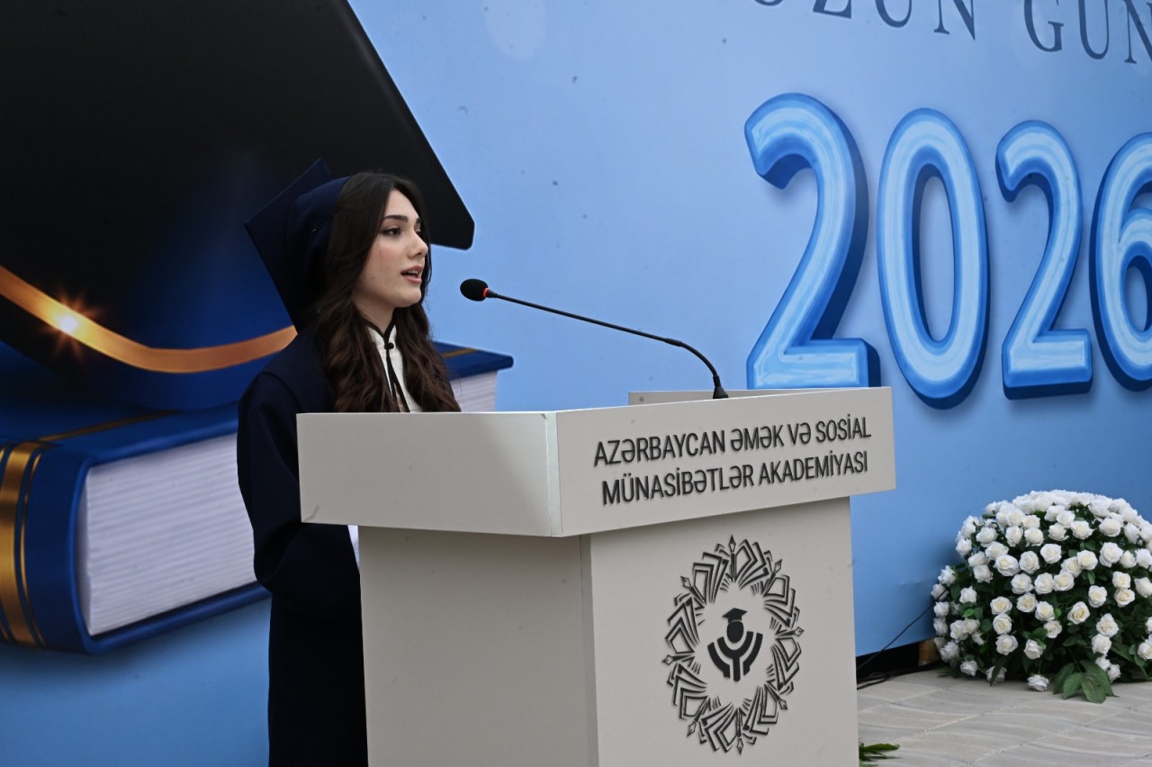 Əmək və Sosial Münasibətlər Akademiyasında “Məzun günü” - FOTOLAR