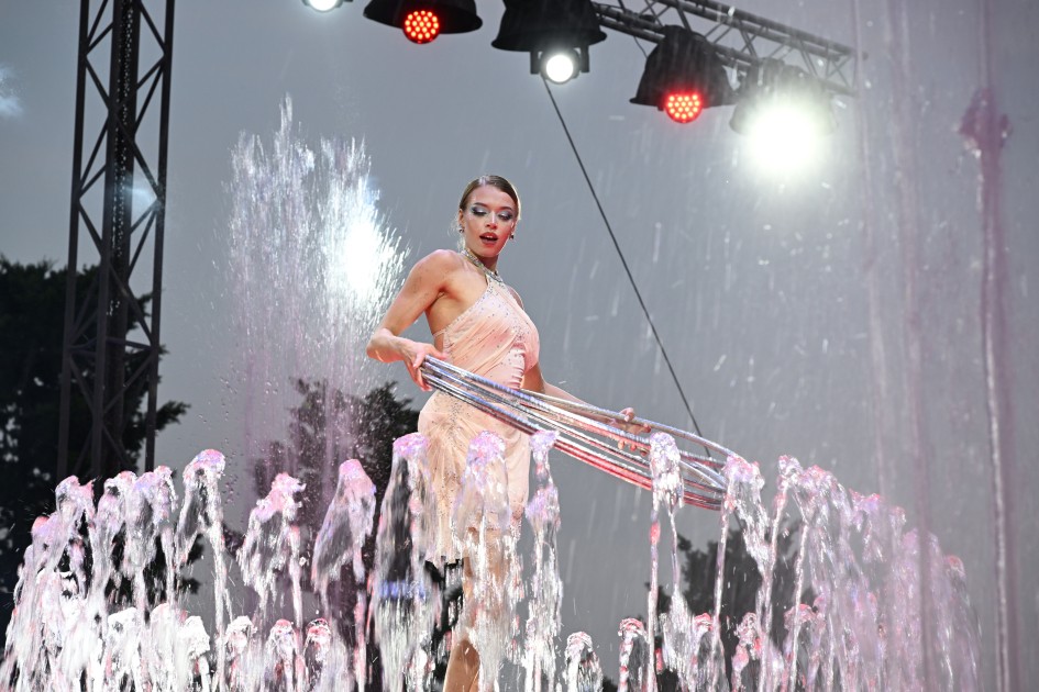Leyla Əliyeva və Arzu Əliyeva “CandyFest” yay festivalında - FOTOLAR