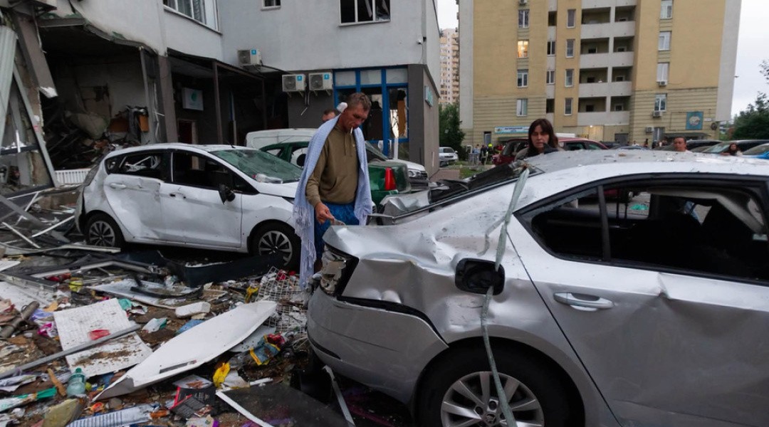Kiyevdə "gecədən sabaha ümid yoxdur" - FOTOLAR