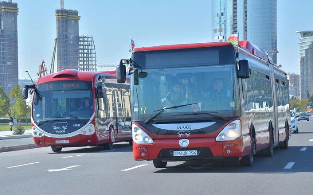 28 marşrutun hərəkət sxemi dəyişdirilir