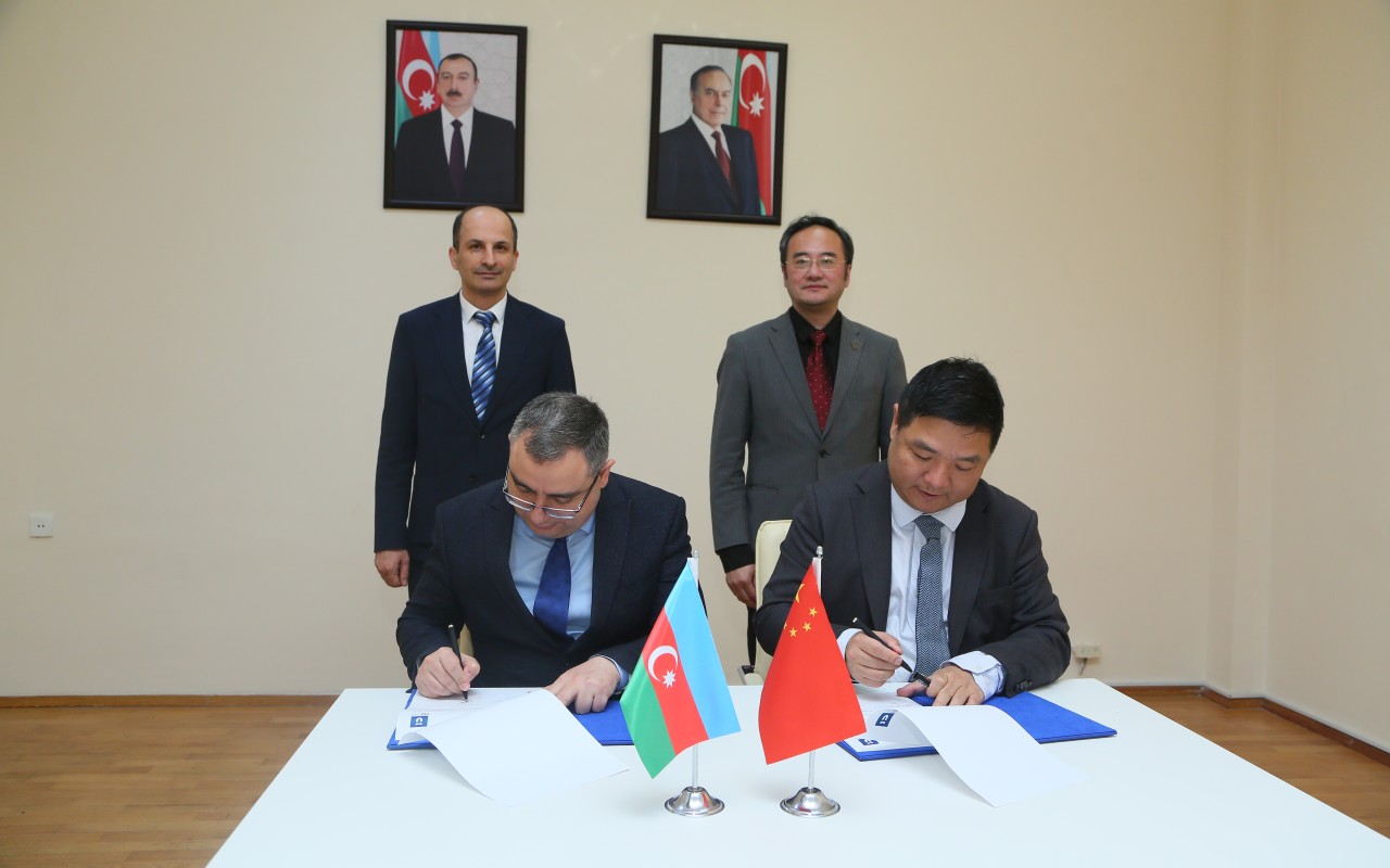 AzTU ilə Çin universiteti arasında protokol imzalandı -