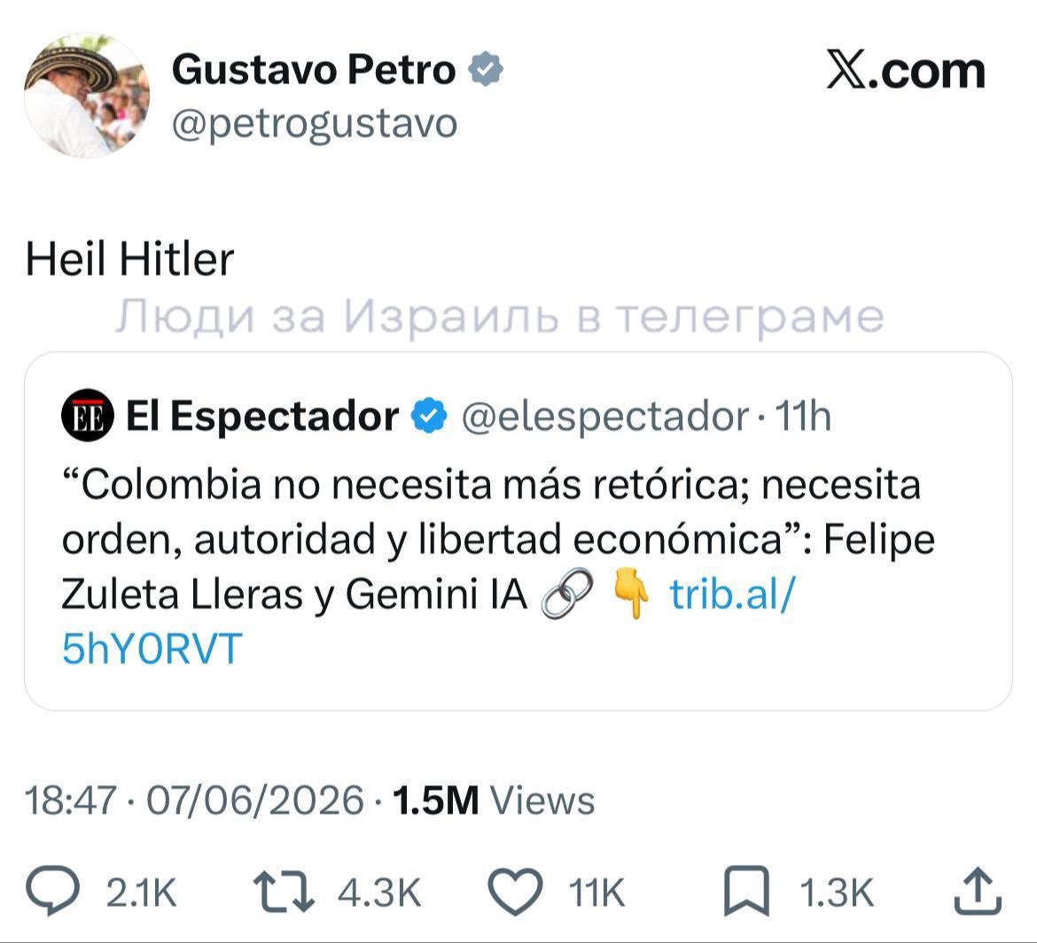 Kolumbiya Prezidenti Hitler salamı verdi - FOTO