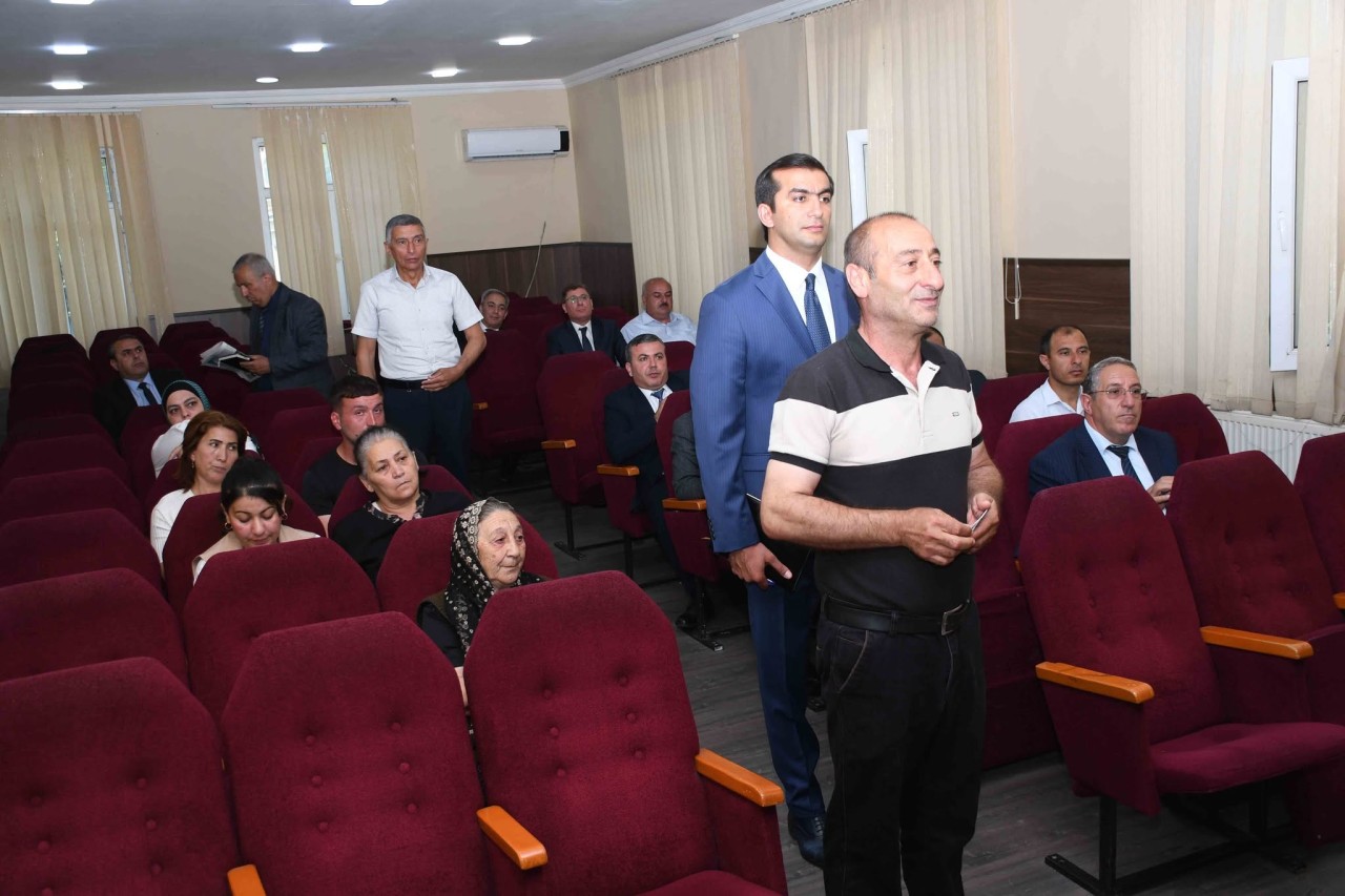 Ağdam RİH-də vətəndaşların növbəti qəbulu keçirilib - FOTOLAR