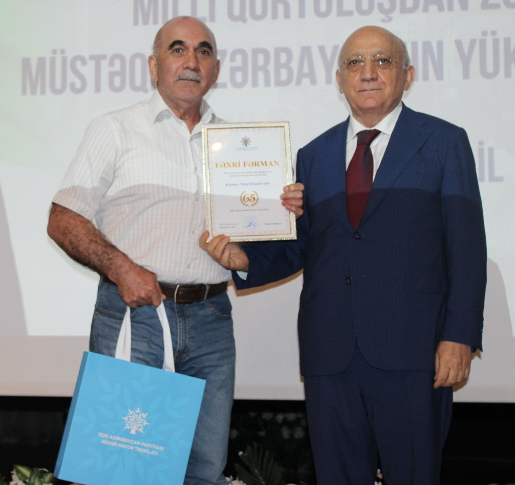 YAP Nizami rayon təşkilatı tədbir keçirdi - FOTOLAR