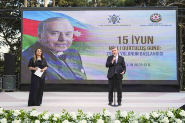 Xətaidə "15 iyun-Azərbaycan tarixində dönüş nöqtəsi" adlı möhtəşəm konsert təşkil edildi - FOTOLAR (VİDEO)