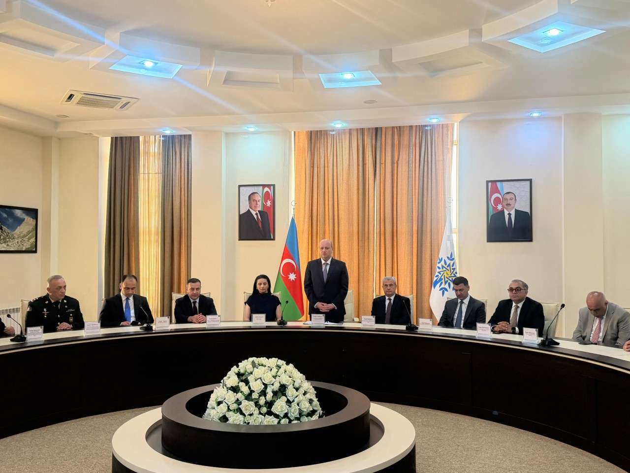 Qaradağda “Milli Qurtuluşdan – Zəfərə” mövzusunda dəyirmi masa keçirilib - FOTOLAR