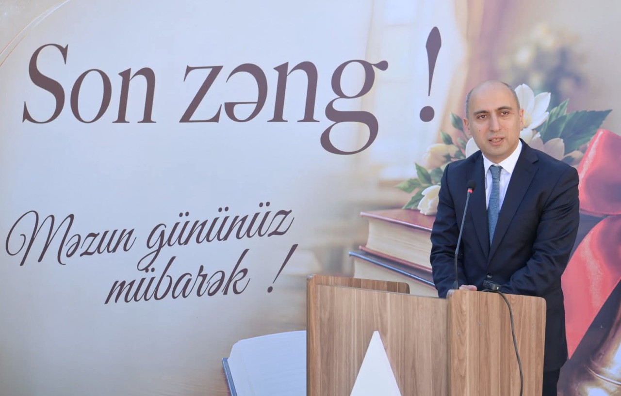 Elm və təhsil naziri “Son zəng” tədbirində iştirak etdi - FOTOLAR