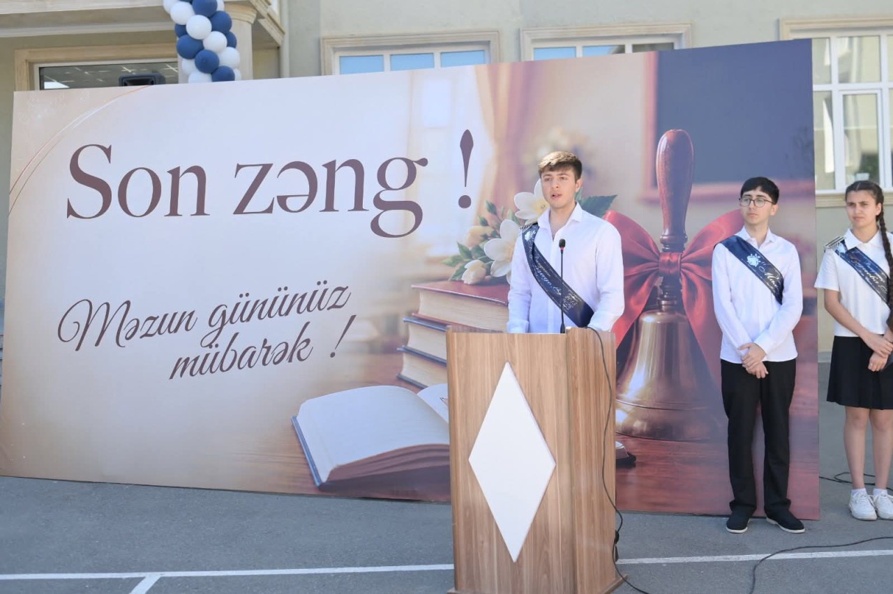 Elm və təhsil naziri “Son zəng” tədbirində iştirak etdi - FOTOLAR