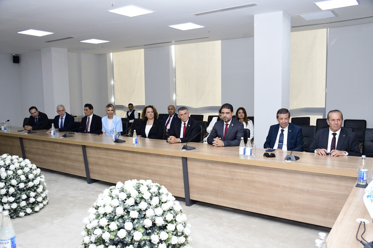 YAP Sədrinin müavini ilə Ulusal Birlik Partiyasının Sədri arasında görüş keçirilib - FOTOLAR