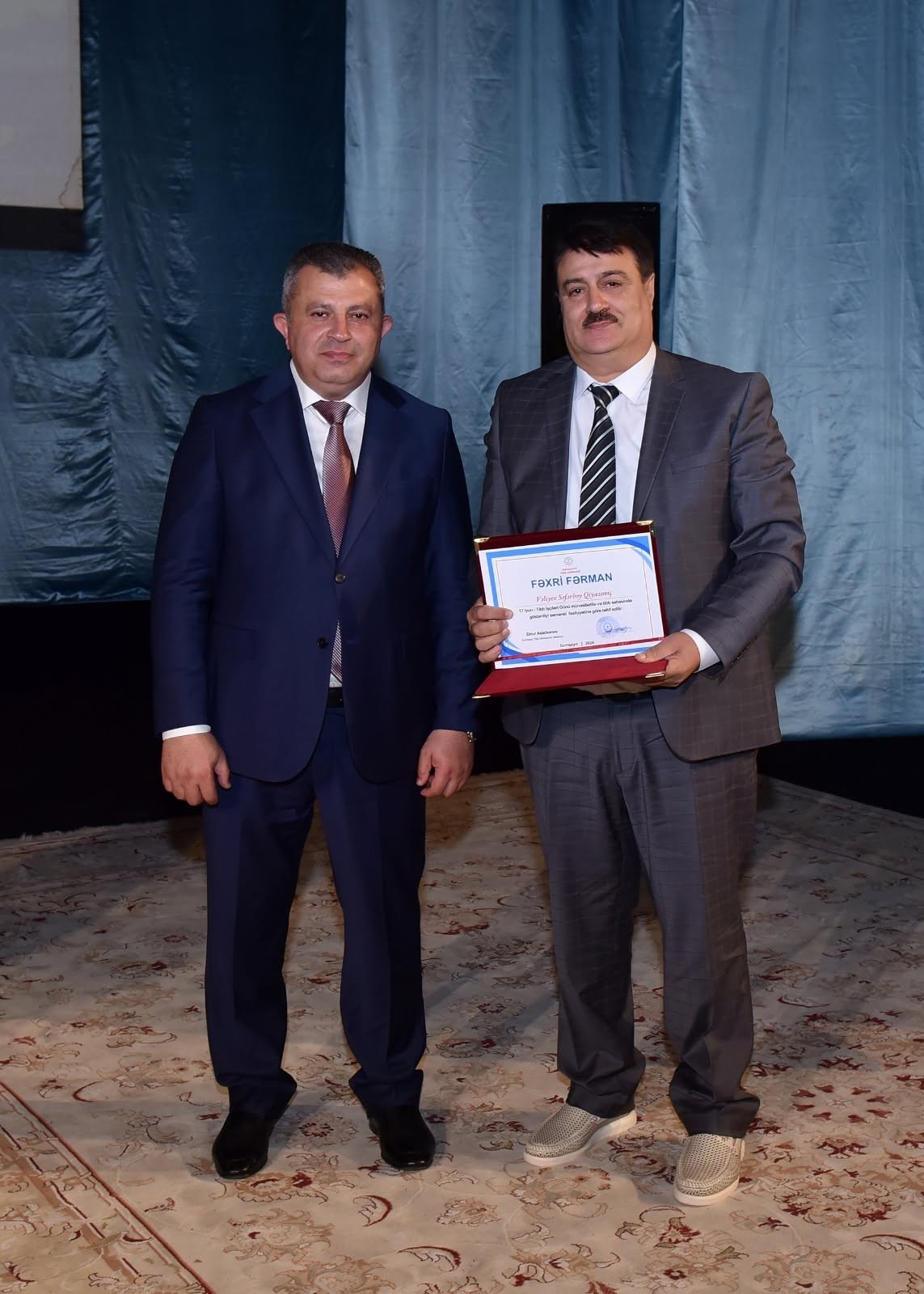 Sumqayıtda Tibb İşçilərinin Peşə Bayramı Günü qeyd olunub - FOTOLAR