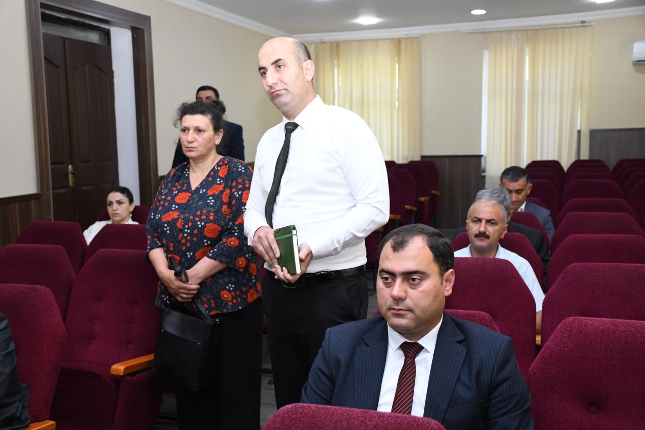 Ağdam Rayon İcra Hakimiyyətində vətəndaşların növbəti qəbulu keçirilib - FOTOLAR