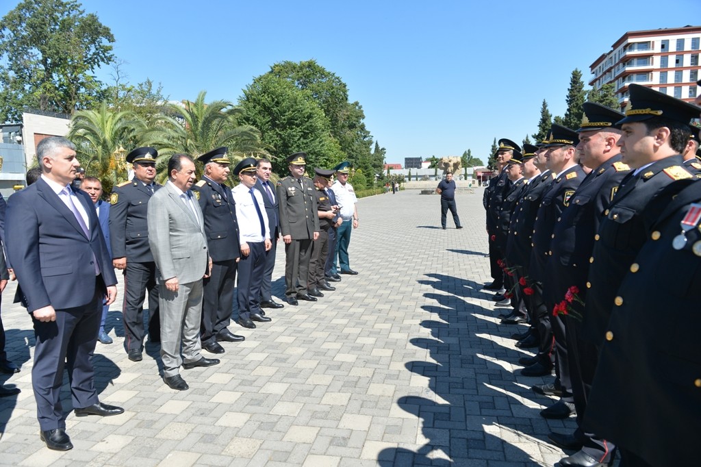 Lənkəranda polisin yaranmasının 108-ci ildönümü qeyd olundu - FOTOLARI