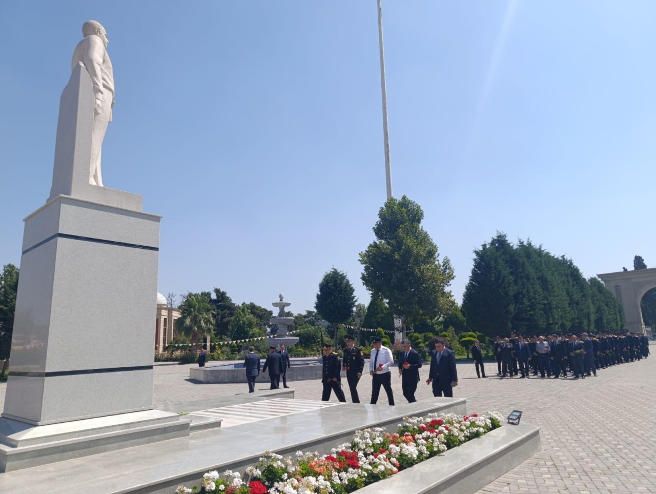 Goranboyda “2 İyul - Azərbaycan Polisi Günü” münasibəti ilə tədbir keçirildi - FOTOLAR
