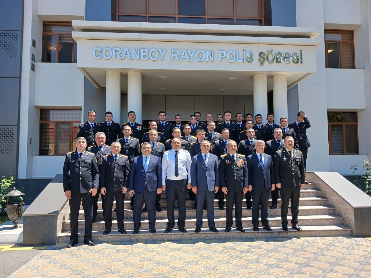 Goranboyda “2 İyul - Azərbaycan Polisi Günü” münasibəti ilə tədbir keçirildi - FOTOLAR