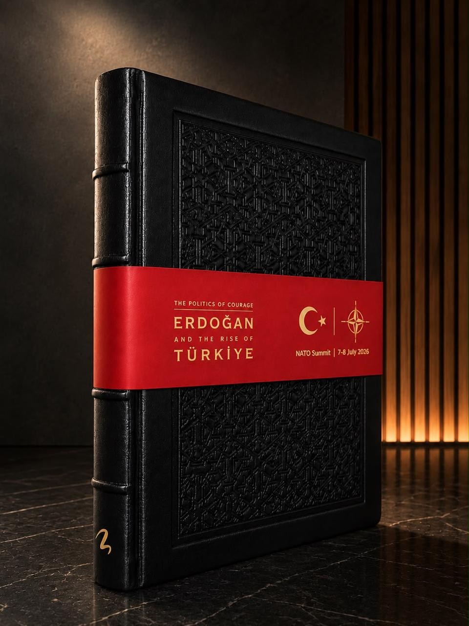 Ərdoğan liderlərə bu kitabı bağışladı - FOTO