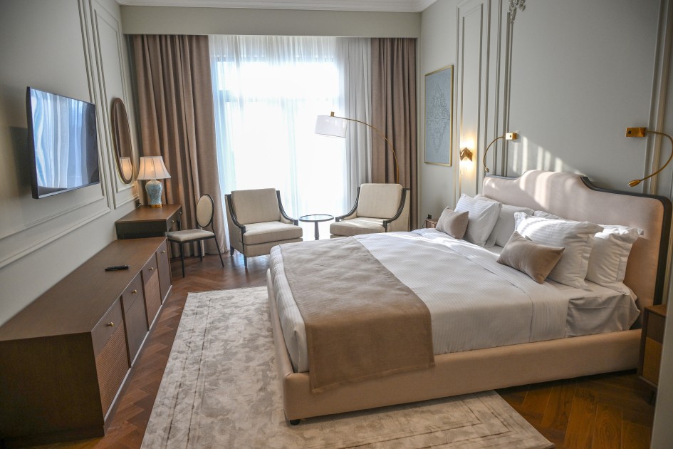 İlham Əliyev “Xankəndi” hotelinin açılışında iştirak edib - FOTOLAR