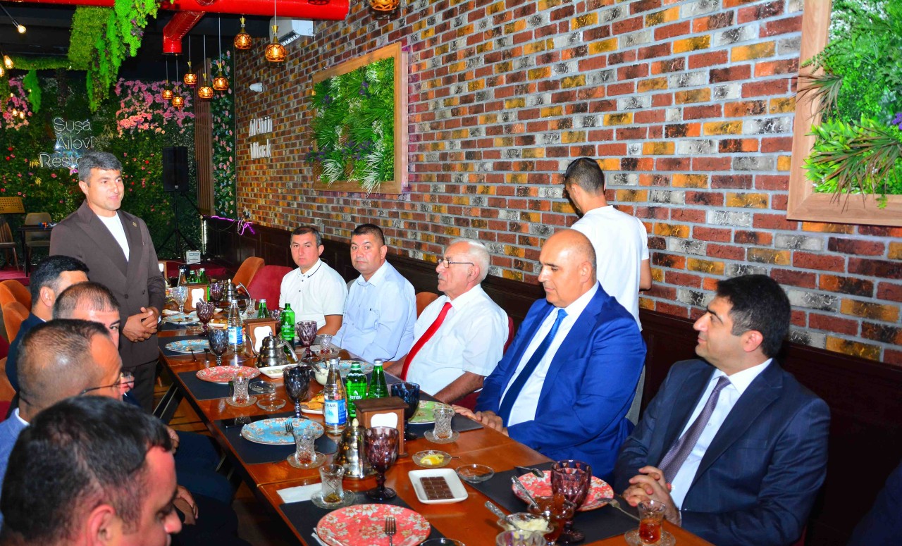 Ağstafada media nümayəndələri ilə görüş oldu - FOTOLAR