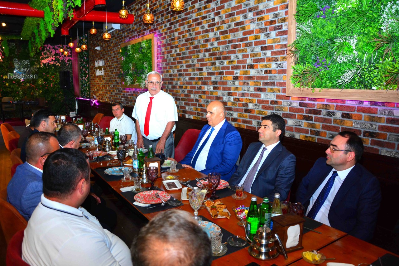 Ağstafada media nümayəndələri ilə görüş oldu - FOTOLAR