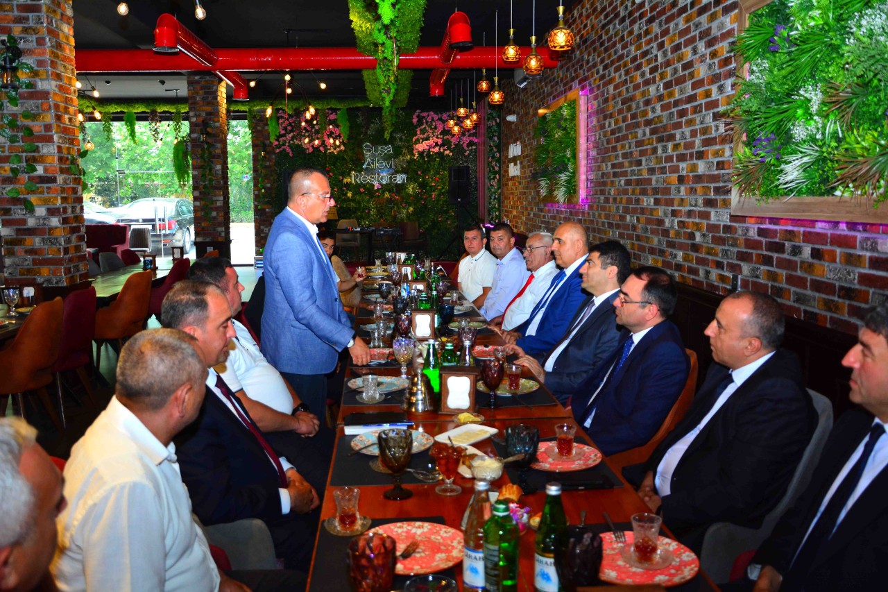 Ağstafada media nümayəndələri ilə görüş oldu - FOTOLAR