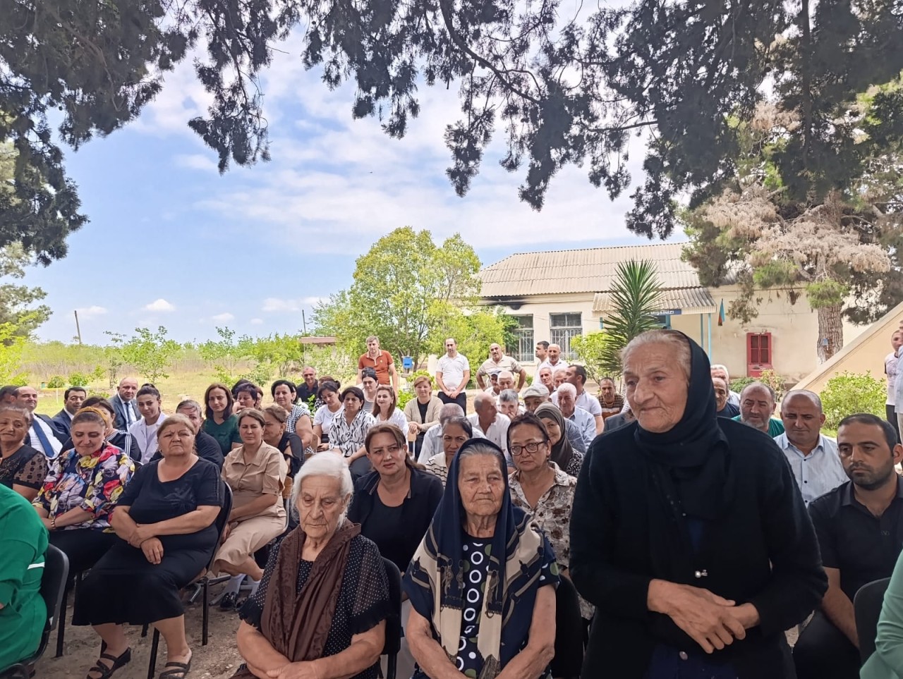 Goranboyda növbəti səyyar qəbul Qazanbulaq qəsəbəsində keçirildi - FOTOLAR