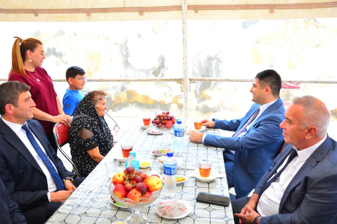 Şəhid Əfrasiyab Qasımovun 70 illiyi qeyd olunub - FOTOLAR