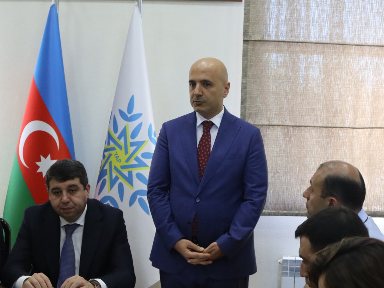 Yasamalda fəal gənclərlə görüş keçirildi - FOTOLAR